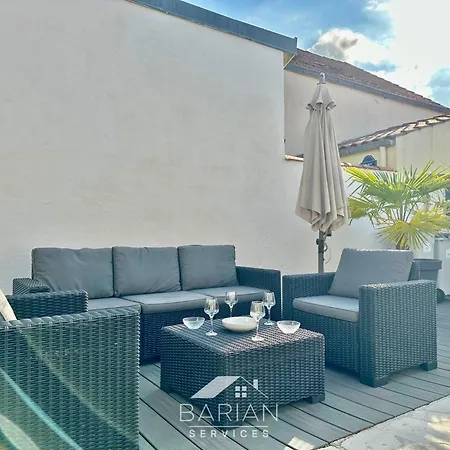 Plages à 9 Min - Parking X2 - Cour Sans Vis à Vis - La Fourasine