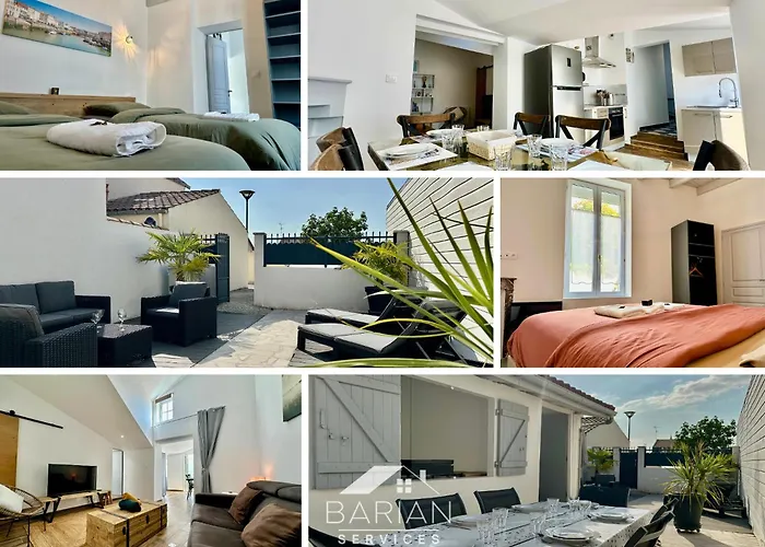 Plages A 9 Min - Parking X2 - Cour Sans Vis A Vis - La Fourasine *